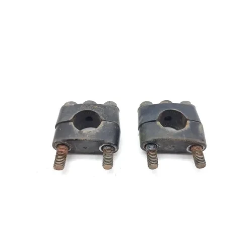 Handlebar Handle Bar Mount Clamps 7/8 2005 Suzuki Eiger 400 LTF400F Manual 3018A 6