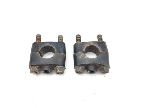 Handlebar Handle Bar Mount Clamps 7/8 2005 Suzuki Eiger 400 LTF400F Manual 3018A