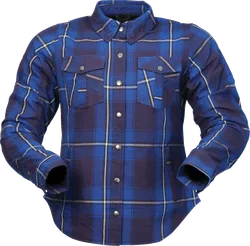 Z1R Adult Women Womens Ashwood Flannel XL Blue
