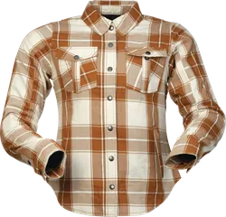 Z1R Adult Women Womens Ashwood Flannel S Brown