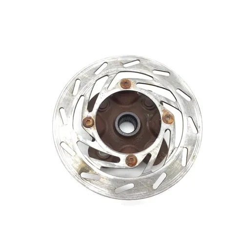 Front Wheel Hub with Rotor A 2007 Yamaha Grizzly 700 YFM700FGPOH 4x4 2969A x 3