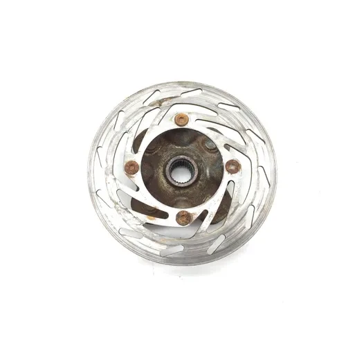 Front Wheel Hub with Rotor B 2007 Yamaha Grizzly 700 YFM700FGPOH 4x4 2969A x 3