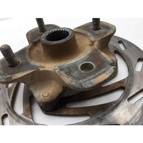 Front Wheel Hub with Rotor B 2007 Yamaha Grizzly 700 YFM700FGPOH 4x4 2969A x 16