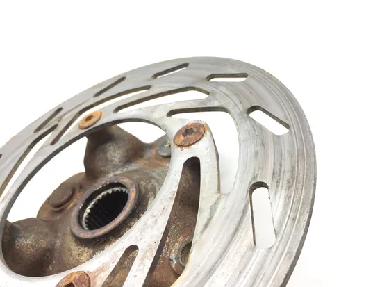 Front Wheel Hub with Rotor B 2007 Yamaha Grizzly 700 YFM700FGPOH 4x4 2969A x