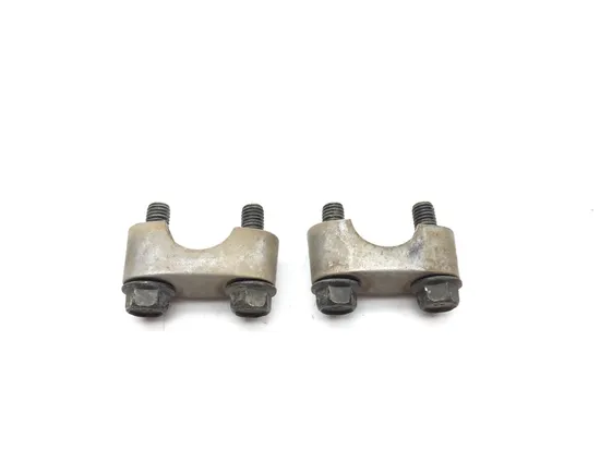 Handlebar Handle Bar Mount Clamps 7/8 2007 Yamaha Grizzly 700 YFM700 2969A