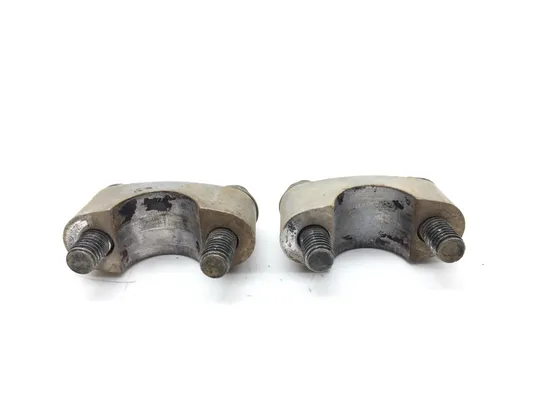 Handlebar Handle Bar Mount Clamps 7/8 2007 Yamaha Grizzly 700 YFM700 2969A
