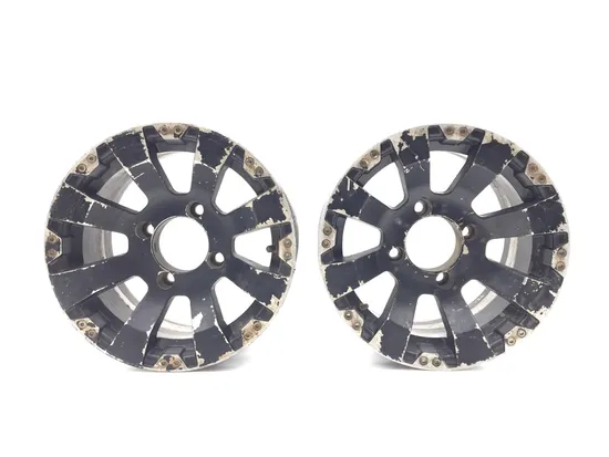 12 in Front Wheel Set 2007 Yamaha Grizzly 700 YFM700FGPOH 4x4 2969A