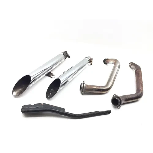 Full Exhaust Muffler Pipe System 1987 Harley Sportster 883 XLH883 2943A x 3
