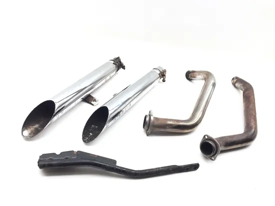 Full Exhaust Muffler Pipe System 1987 Harley Sportster 883 XLH883 2943A x