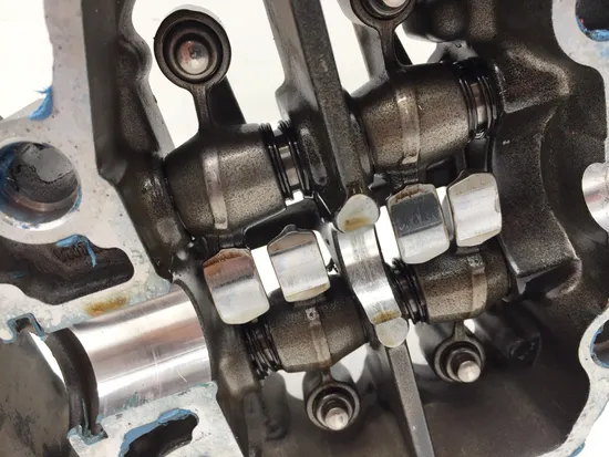 Engine Cylinder Head Complete Rear 2005 Kawasaki Vulcan 1500 Classic 2961A x