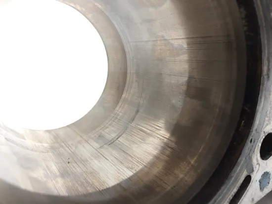 Engine Cylinder Jug W Piston Front 2005 Kawasaki Vulcan 1500 Classic 2961A x