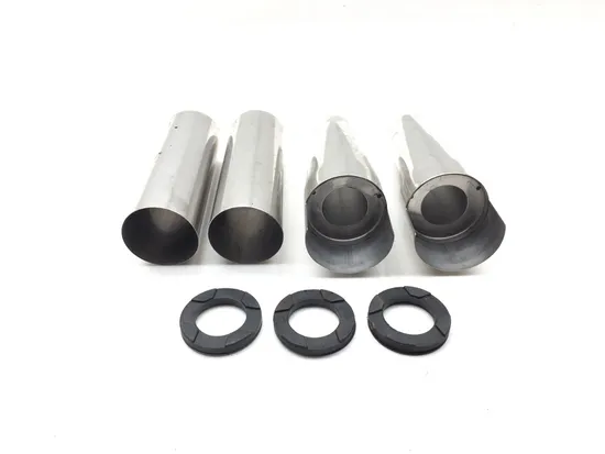 Fork Covers 2005 Suzuki Boulevard C50 2957A x