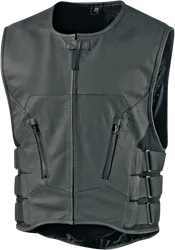 Icon Adult Men Regulator D30 Stripped Vest S M Black