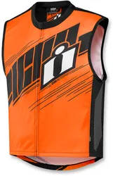Icon Adult Men Mil Spec 2 Vest S M Orange Black