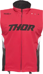 Thor Adult Men Warmup Vest M Red Black