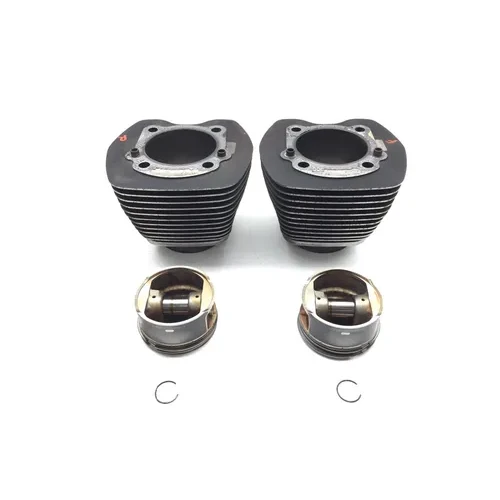 Front Rear Cylinder Jugs w Pistons 2006 Harley Road King EFI FLHRI 3014A 3