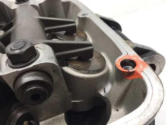 Engine Cylinder Head Complete Rear 2001 Victory V92C Deluxe 2974A x