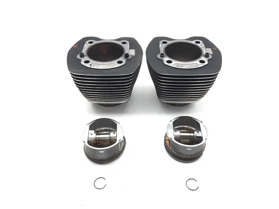 Front Rear Cylinder Jug Set 2005 Electra Glide Ultra Classic EFI FLHTCUI 3012A x 1