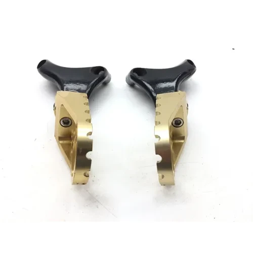 Left Right Set Passenger Peg Bracket 2009 Harley Sportster 1200 Custom 2978A x 7