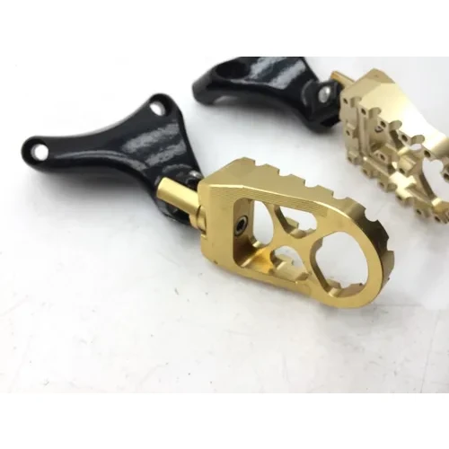 Left Right Set Passenger Peg Bracket 2009 Harley Sportster 1200 Custom 2978A x 11