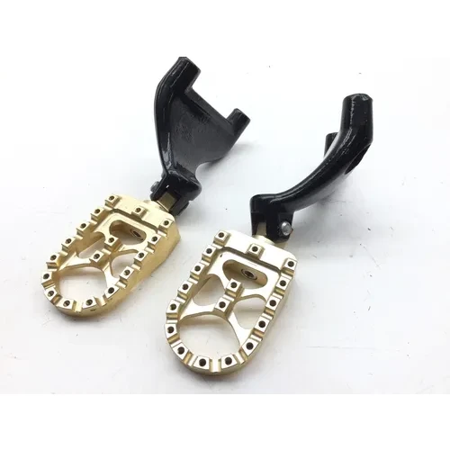 Left Right Set Passenger Peg Bracket 2009 Harley Sportster 1200 Custom 2978A x 3