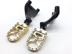 Left Right Set Passenger Peg Bracket 2009 Harley Sportster 1200 Custom 2978A x