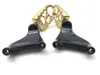 Left Right Set Passenger Peg Bracket 2009 Harley Sportster 1200 Custom 2978A x