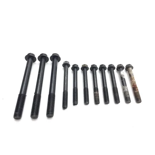 Engine Left Right Center Case Bolts 2011 Kawasaki KLR650 3008A 5