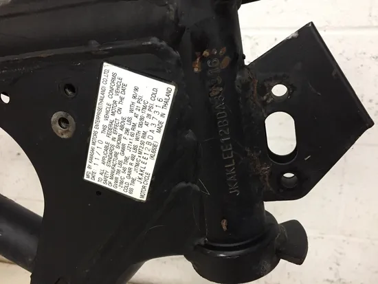Main Frame Chassis 2011 Kawasaki KLR650 3008A x