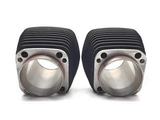 Front Rear Cylinder Jugs w Pistons 2000 Harley Electra Glide Police EFI 3004A