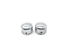 Front Wheel Axle Nut Covers 2000 Harley Electra Glide Police EFI FLHTPI 3004A
