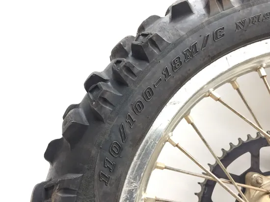 Rear Wheel Rim 2013 Yamaha WR250F 3009A