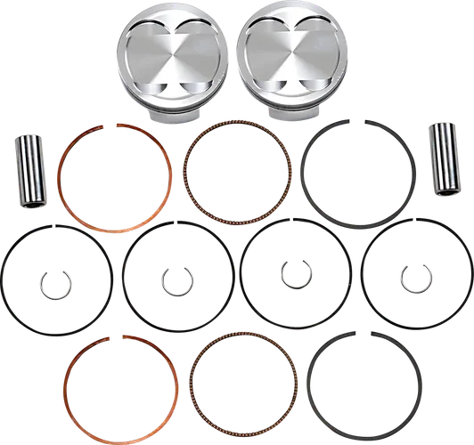 JE Piston Kit Rings Pins FSR 2mm OB 83mm Bore 13:1