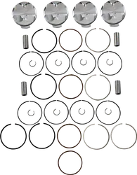 JE Piston Kit Rings Pins FSR STD 76mm Bore 13.5:1