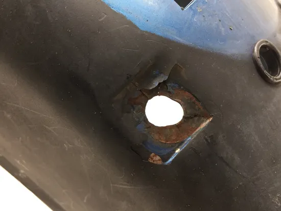 Rear Fender Fairing Tire Hugger 2005 Harley Electra Glide EFI FLHTI 2939A x