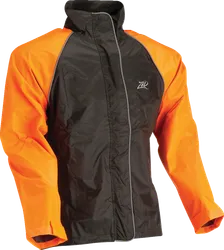 Z1R Adult Women Women's Waterproof Jacket XL Black Orange