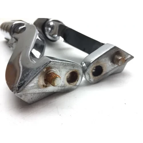Left Right Set Passenger Peg Bracket 2012 Harley Road King Police FLHP 2966A 9
