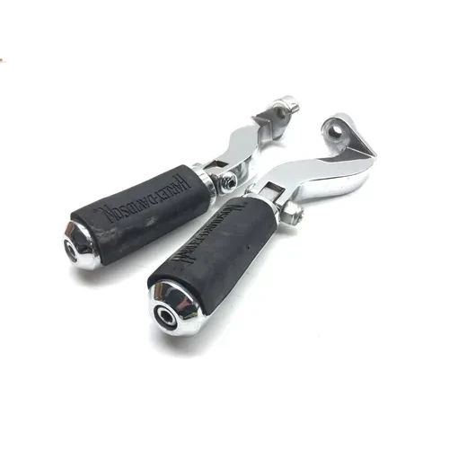Left Right Set Passenger Peg Bracket 2012 Harley Road King Police FLHP 2966A 3