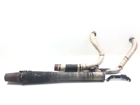 Full Exhaust Muffler Pipe System 2012 Harley Road King Police FLHP 2966A