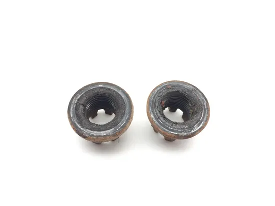 Front Wheel Hub Spindle Castle Nuts 2000 Honda Foreman 450 TRX450ES 4x4 ES 3037A