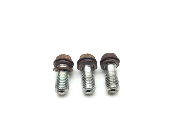 Engine Metal Oil Lines 1991 Kawasaki Bayou 300 KLF300B 3038A