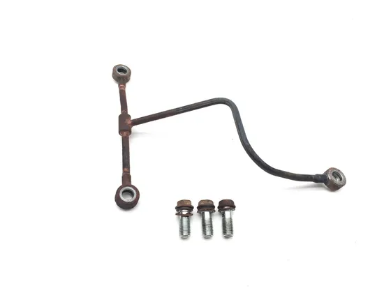 Engine Metal Oil Lines 1991 Kawasaki Bayou 300 KLF300B 3038A