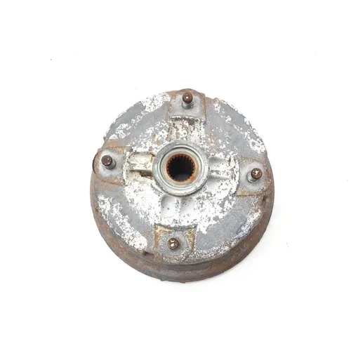 Left Rear Drum Brake Backing Assembly 1991 Kawasaki Bayou 300 KLF300B 3038A 12