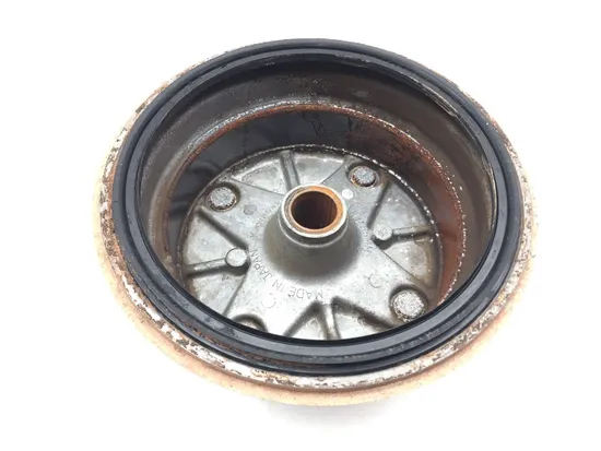 Right Rear Drum Brake Backing Assembly 1991 Kawasaki Bayou 300 KLF300B 3038A