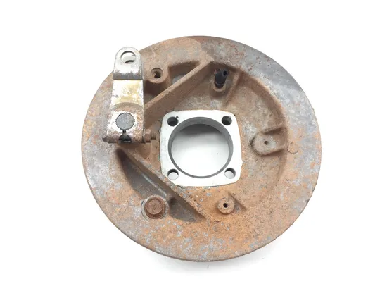 Right Rear Drum Brake Backing Assembly 1991 Kawasaki Bayou 300 KLF300B 3038A