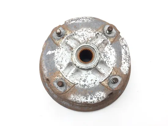 Right Rear Drum Brake Backing Assembly 1991 Kawasaki Bayou 300 KLF300B 3038A