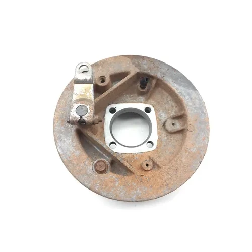 Right Rear Drum Brake Backing Assembly 1991 Kawasaki Bayou 300 KLF300B 3038A 17
