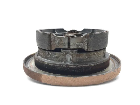 Right Rear Drum Brake Backing Assembly 1991 Kawasaki Bayou 300 KLF300B 3038A