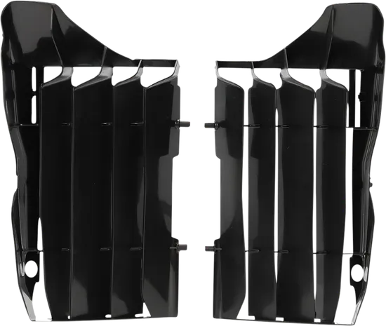 Acerbis Black Radiator Louver Cover Pair