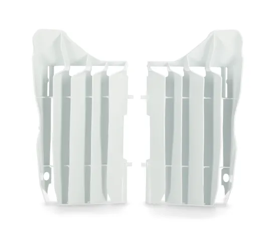 Acerbis White Radiator Louver Cover Pair
